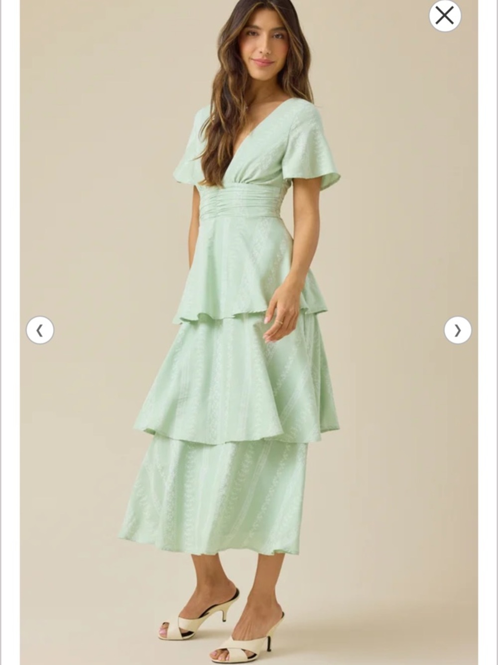 Altar’d State NWT Annie Embroidered Maxi Dress size 3XL